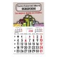 CALENDARIO POSTAL MAGNETICO PEQUEÑO