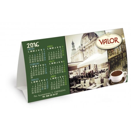 CALENDARIO SOBREMESA SIMPLE GRANDE