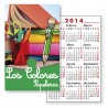 TARJETAS CALENDARIO BOLSILLO