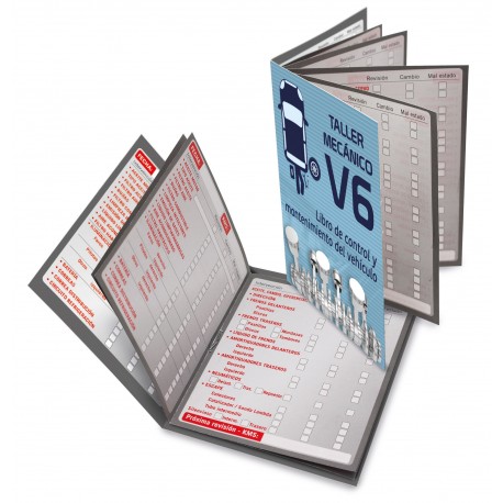 MINI LIBRO MANTENIMIENTO VEHICULO
