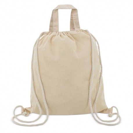 BOLSA MOCHILA DE ALGODÓN "AGRA"
