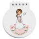 Libreta comunion nina Frida