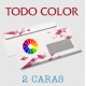 1000 SOBRES DIN DL TODO COLOR