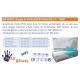 Guante Vinilo Azul Soft sin empolvar