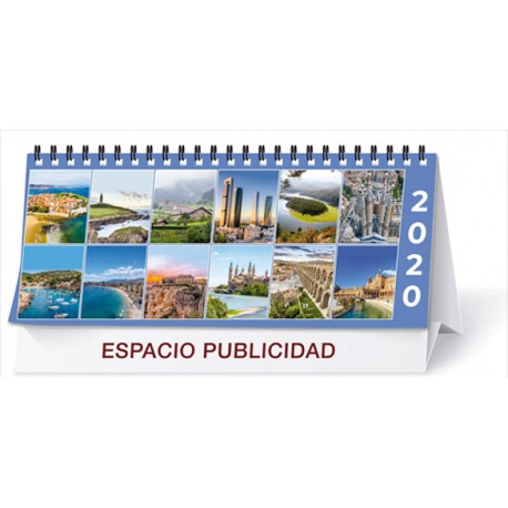 CALENDARIO SOBREMESA WIRE-O 7 HOJAS