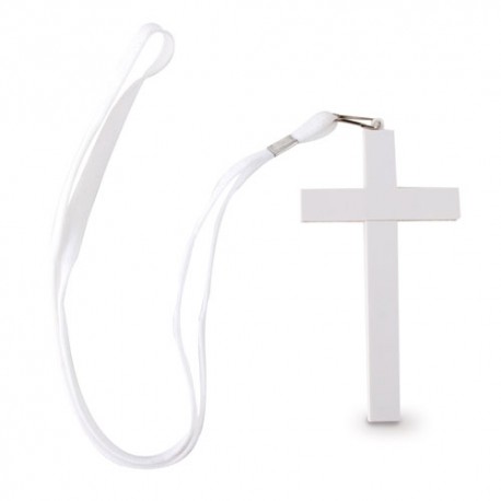 BOLIGRAFO CON LANYARD CRUZ BL
