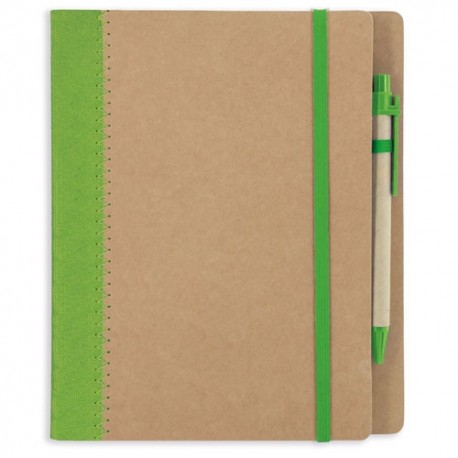 CUADERNO A5 CARTON RECICLADO VE