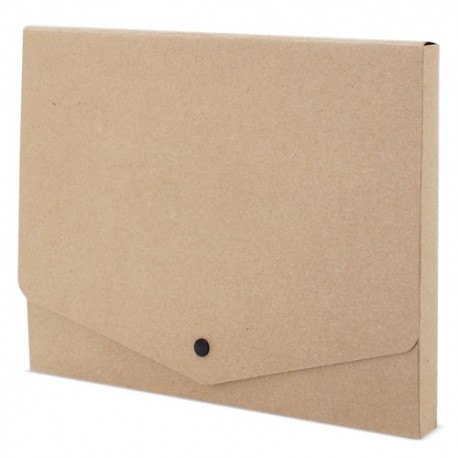CARPETA RECICLADA BOTON