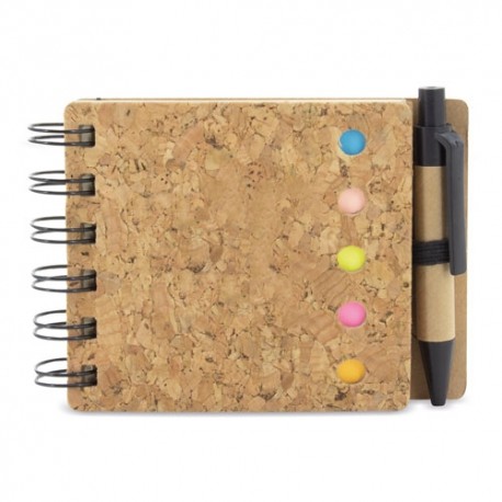 LIBRETA MARCADOR CORCHO