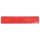 REGLA FLEXIBLE 20 CM ROJO