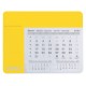 ALFOMBRILLA CALENDARIO AMARILLO