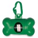 PORTABOLSAS FORMA HUESO VERDE
