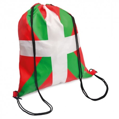 BOLSA MOCHILA 210T PAIS VASCO