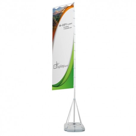 BANDERA PARA EXTERIORES 7M LIGHT