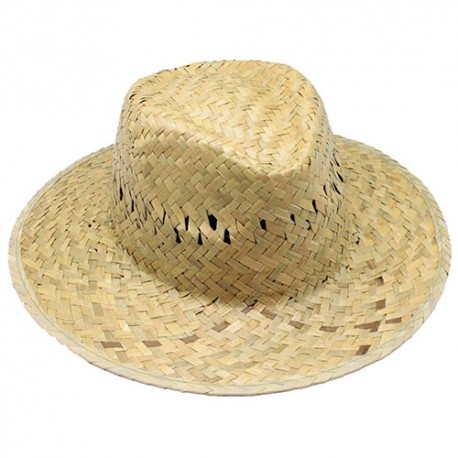SOMBRERO PAJA VERDE CINTA