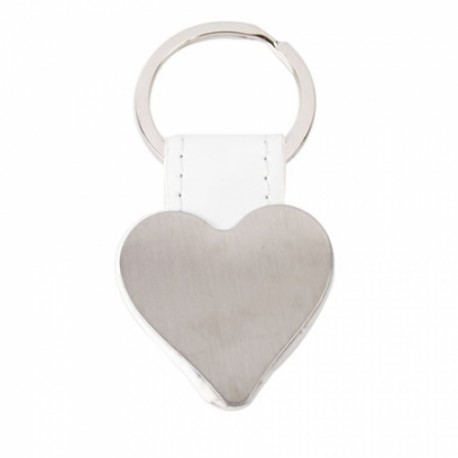 LLAVERO METALICO FORMA CORAZON