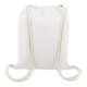 BOLSA MOCHILA BLANCA ALGODON