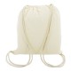 BOLSA MOCHILA CRUDO ALGODON