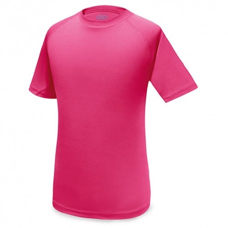 CAMISETA LIGHT DF HOMBRE FUCSIA
