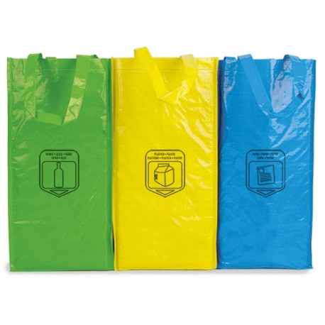 BOLSA TRIPLE ECO NON WOVENLAMINADA