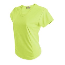CAMISETA MUJER DF AM FLUO S