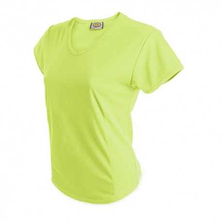 CAMISETA MUJER DF AM FLUO S