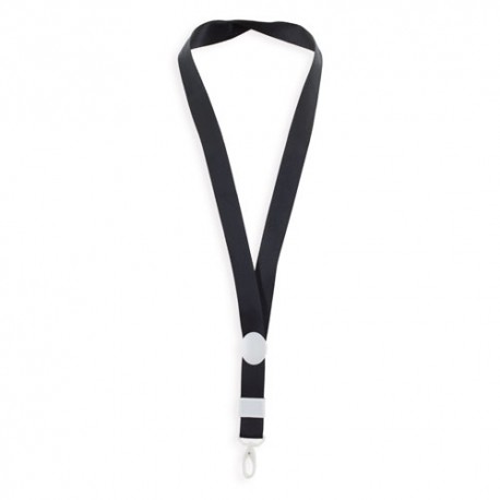 LANYARD AJUSTABLE NEGRO