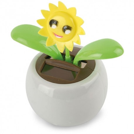 MACETA ECO SOLAR GIRASOL