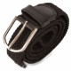 CINTURON ELASTICO NEGRO