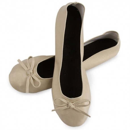 ZAPATILLA PLEGABLE ORO 12 PARES