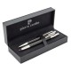SET BOLIGRAFO Y PORTAMINAS TOUCH CARBON FIBER PIERRE CARDIN