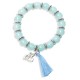 PULSERA DULCE VERDE AZULADO
