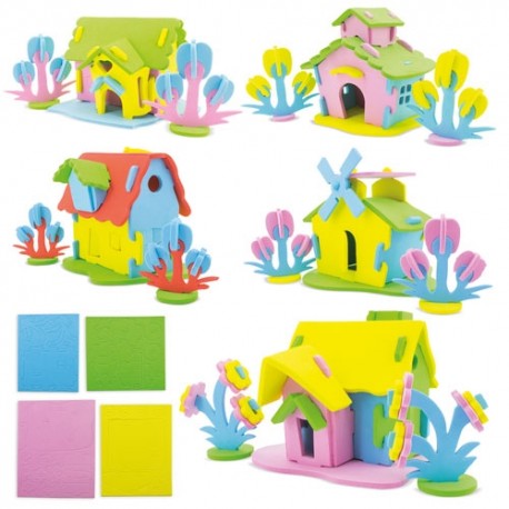 PUZZLE EVA HOUSE 5 UNIDADES