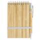 BLOC BAMBU CON BOLIGRAFO NATURE