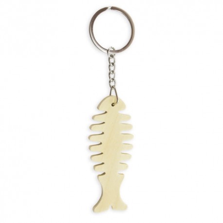 LLAVERO FISH BONE