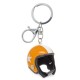 LLAVERO CASCO CLASSIC NARANJA