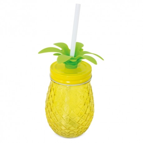 JARRA DE CRISTAL PINEAPPLE