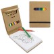 LIBRETA DE COLOREAR CON CAJITA12 COLORES PINTUR