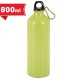 BOTELLA DE ALUMINIO ACABADO MATE CON MOSQUETON 800 ml