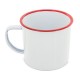 MUG METaLICA ESMALTADA ETROREBORDE