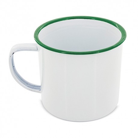 MUG METaLICA ESMALTADA RETRO REBORDE